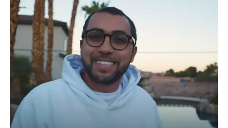 Rafael Moraes fez um churrasco com os amigos em Las Vegas (Foto: Reprodução Youtube)