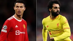Cristiano Ronaldo x Mohamed Salah: no duelo de craques deste domingo deu Mohamed Salah(Getty Images)