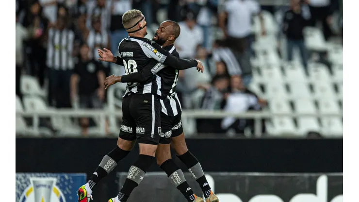 Botafogo vence o Brusque por 3 x 0 e segue firme na briga pela liderança da série B do Brasileirão. (Foto: Jorge Rodrigues/AGIF)