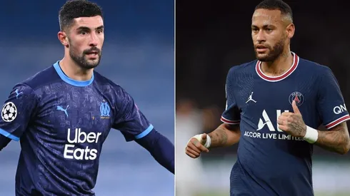 Álvaro González e Neymar se reencontrarão em mais um Le Classique (Getty Images)