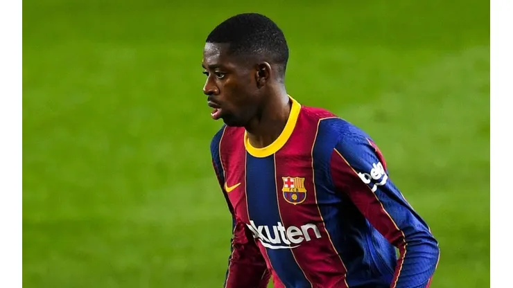 Ousmané Dembélé pode deixar o Barcelona. Jogador nunca foi unanimidade no elenco culé (Getty Images)