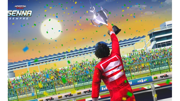 DLC de Senna Sempre já está disponível em Horizon Chase