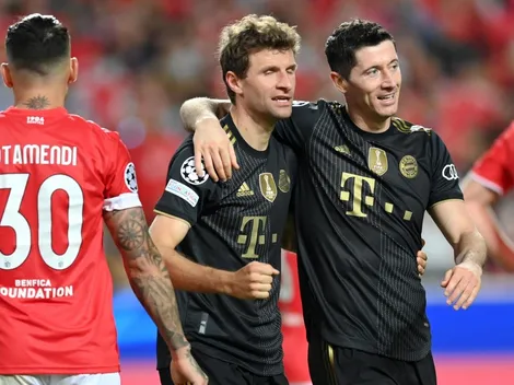 Bayern goleia o Benfica em Lisboa, e se isola na liderança do Grupo E da Champions League