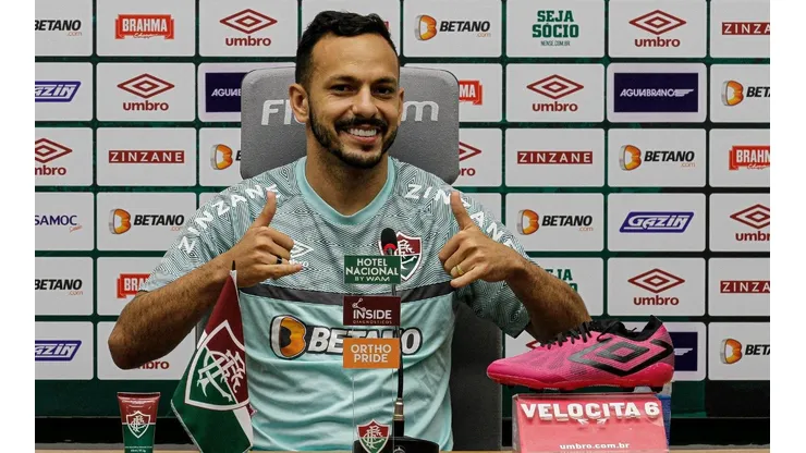 Yago Felipe diz que time está preparado para enfrentar o Flamengo (FOTO: LUCAS MERÇON / FLUMINENSE F.C)