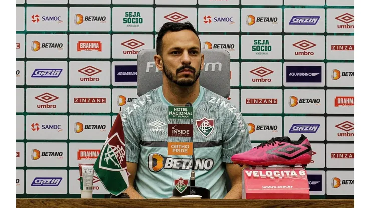 Yago Felipe falou sobre o desgaste da temporada (FOTO: LUCAS MERÇON / FLUMINENSE F.C)
