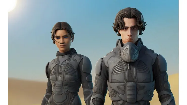 Trajes de Duna chegam em Fortnite