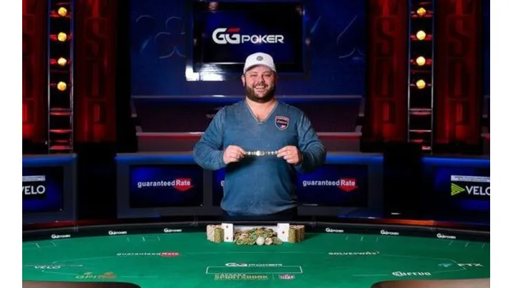 Scott Ball ganhou o primeiro bracelete da carreira (Foto:Danny Maxwell/PokerNews)