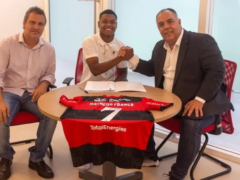 Flamengo renova com joia da base