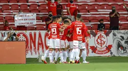 Provável escalação do Internacional contra o Palmeiras. (Foto: Maxi Franzoi/AGIF)