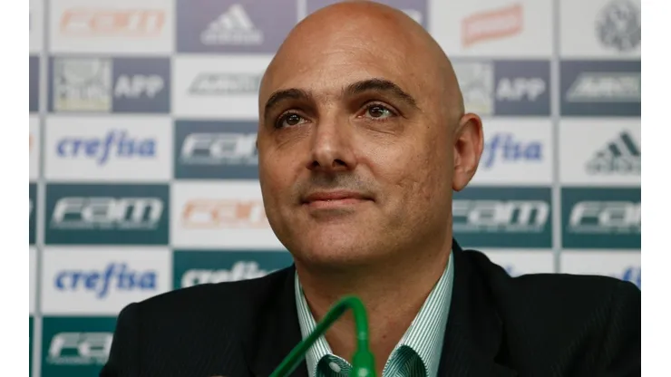 Maurício Galiotte, presidente do Palmeiras (Foto: Marcello Zambrana/AGIF)