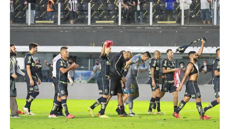 Desfalques do Santos para a decisão contra o Sport. (Foto: Fernanda Luz/AGIF)
