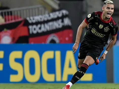Golaço de Andreas Pereira encanta Renato Gaúcho, repercurte nas redes sociais e jogador é eleito craque da torcida