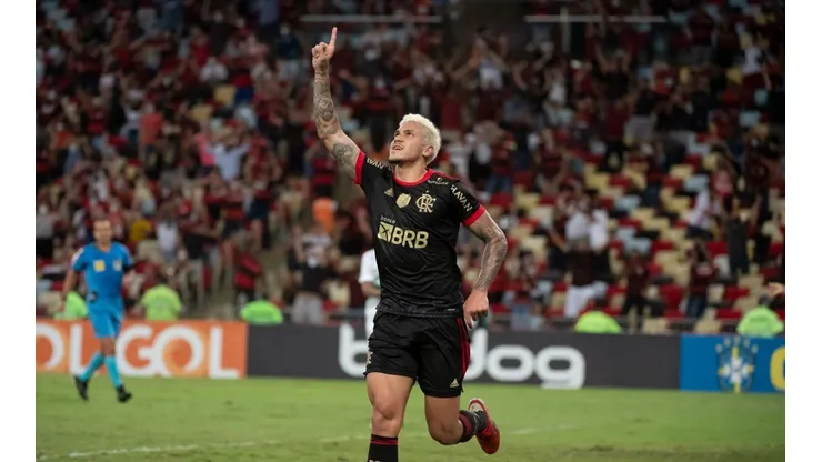 Pedro marcou um gol e deu bela assistência para Kenedy na vitória contra o Juventude (Foto: Alexandre Vidal/Flamengo)