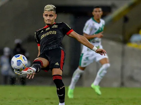 Andreas Pereira quebrou um jejum que já durava 1.221 dias no Flamengo