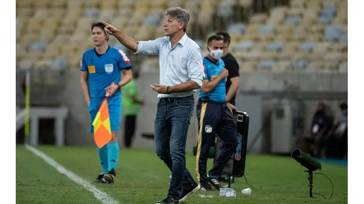 Renato Gaúcho falou sobre o primeiro tempo do Flamengo contra o Juventedu (Foto: Alexandre Vidal / Flamengo)