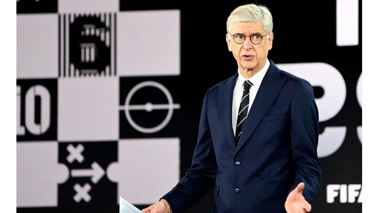 Arsene Wenger na apresentação do FIFA "The Best" (Getty images)