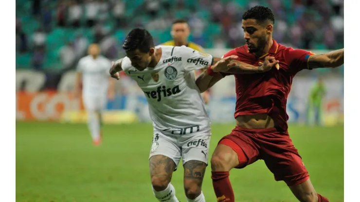Bahia e Palmeiras empataram por 0 a 0 (Foto: Jhony Pinho/AGIF)