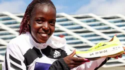 Tirop bateu recorde mundial há apenas um mês | Crédito: Getty Images