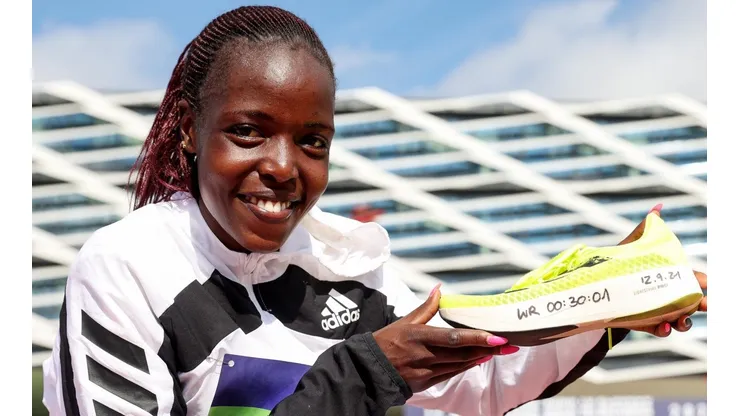 Tirop bateu recorde mundial há apenas um mês | Crédito: Getty Images