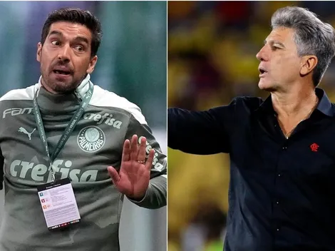 Abel Ferreira manda recado a Renato Gaúcho na entrevista coletiva depois do jogo do Palmeiras