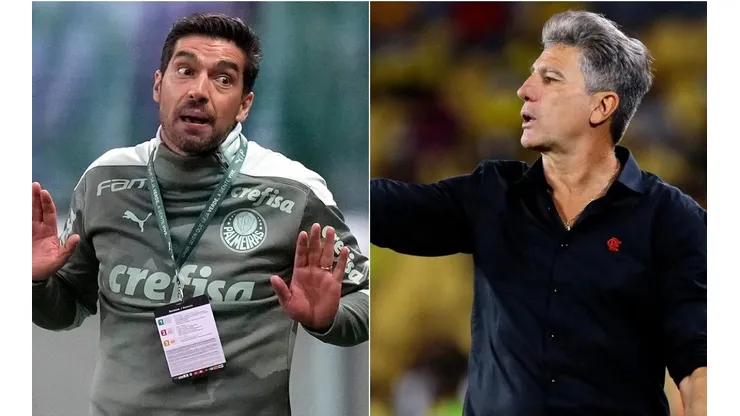 Abel mandou recado a Renato em entrevista coletiva (Foto: Getty Images)