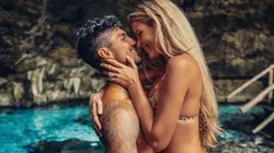 Gabriel Medina e Yasmin Brunet em clima de romance