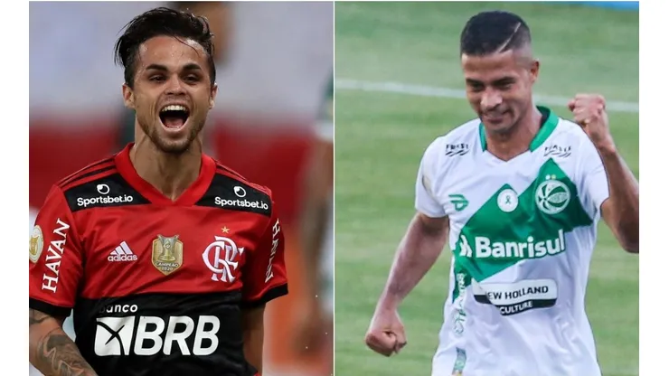 Flamengo e Juventude se enfrentam nesta quarta-feira (Foto: Getty Images e Luiz Erbes/AGIF)