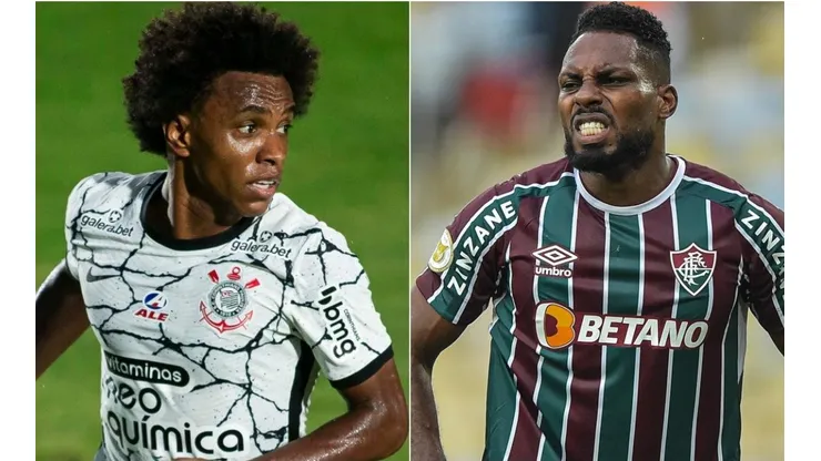 Corinthians x Fluminense: como assistir AO VIVO esse duelo do Brasileirão. (Foto: Thiago Ribeiro/ Diogo Reis/AGIF)