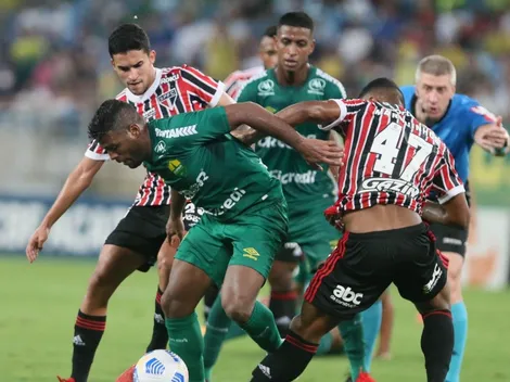 São Paulo joga mal e empata com o Cuiabá em grande partida de Volpi