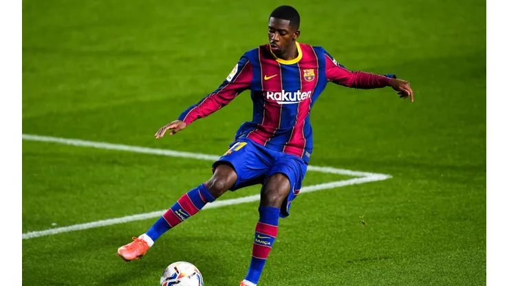 Dembelé tem contrato com o Barcelona até o meio de 2022