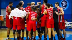 Time do São Paulo contra o Rio Claro. (Foto: Daniel Lins/AGIF)