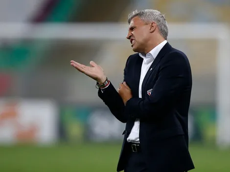 Crespo fala sobre risco do São Paulo ser rebaixado: "Condições de se salvar tranquilamente"