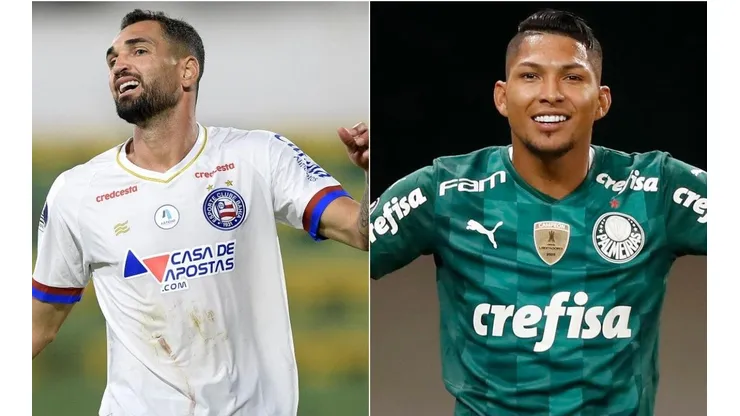 Bahia e Palmeiras se enfrentam nesta terça-feira (Foto: Getty Images)