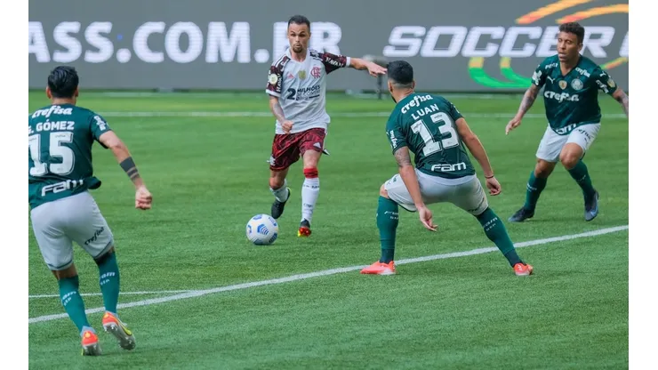 Flamengo e Palmeiras tem historico de intensa rivalidade | Crédito: Marcello Zambrana/AGIF