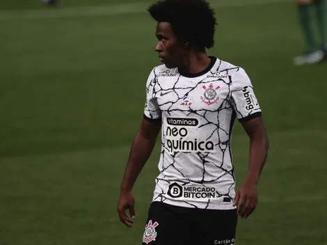Willian sente incômodo muscular e desfalca Corinthians contra o Sport