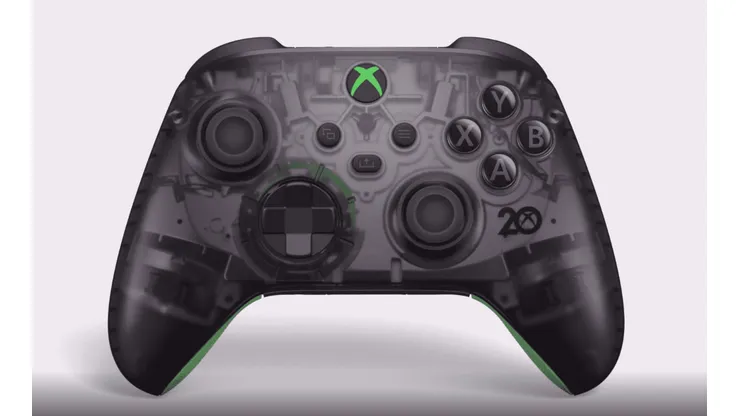 Xbox revela controle especial em comemoração ao aniversário de 20 anos