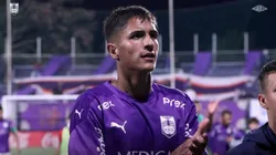 Facundo Bernal com a camisa do Defensor Sporting. Foto: Divulgação/Site Oficial do Defensor