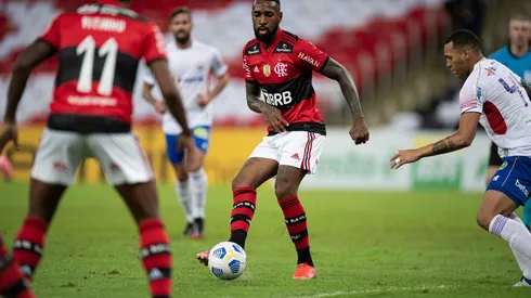 O Flamengo venceu 50% das vezes em que jogou como visitante contra o Fortaleza | Crédito: Jorge Rodrigues/AGIF