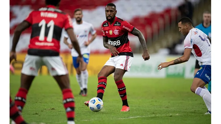 O Flamengo venceu 50% das vezes em que jogou como visitante contra o Fortaleza | Crédito: Jorge Rodrigues/AGIF