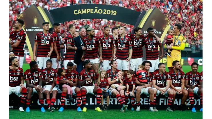 O Flamengo foi campeão da Libertadores em 2019 (Foto: Getty Images)