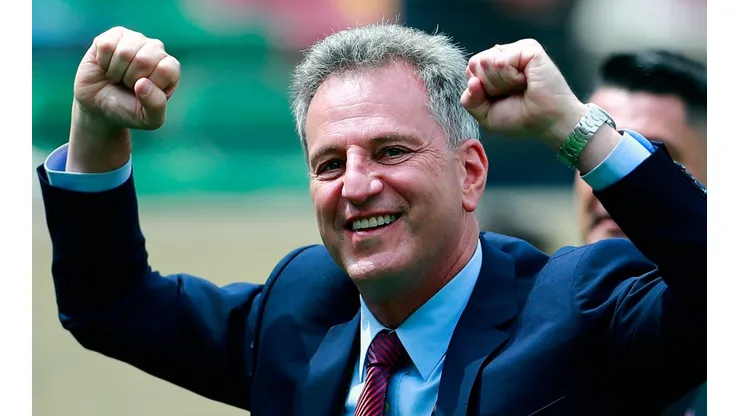 Rodolfo Landim, presidente do Flamengo, foi um dos responsáveis pela vinda de Gerson em 2019