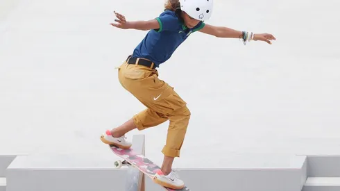 Na foto, a skatista brasileira Rayssa Leal. (Foto: Getty Images)