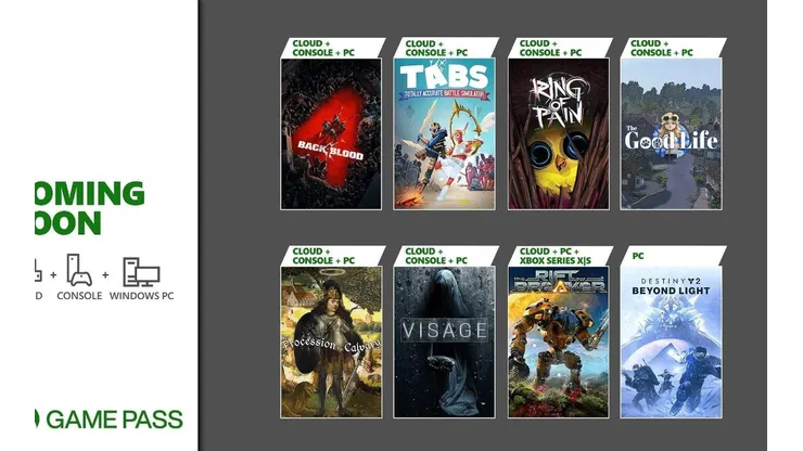 Back 4 Blood, Destiny 2: Beyond Light de PC e The Riftbreaker chegam no Xbox Game Pass em outubro