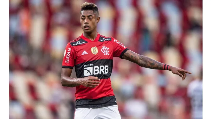 Bruno Henrique viajou com o time, mas não deve estar entre os titulares | Crédito: Thiago Ribeiro/AGIF