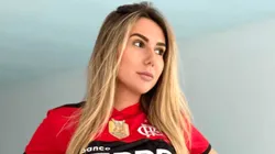 Carol Portaluppi com a camisa do Flamengo - Reprodução/Instagram