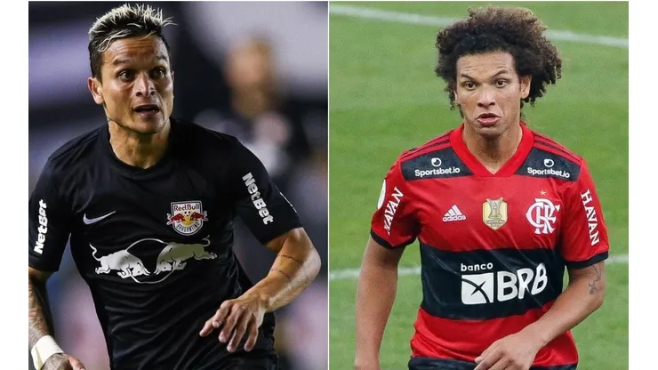 RB Bragantino e Flamengo se enfrentam nesta quarta-feira (Foto: Getty Images)