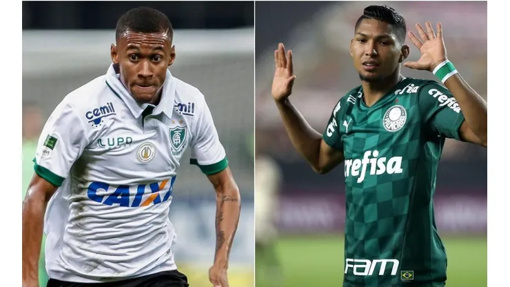 América-MG e Palmeiras se enfrentam nesta quarta-feira (Foto: Getty Images)