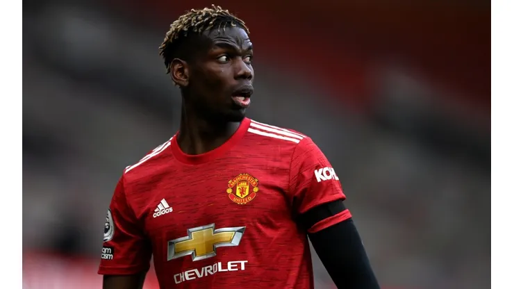 Pogba, em campo pelo Manchester United (Foto: Getty Images)