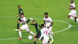 São Paulo, em campo pelo Campeonato Brasileiro (Foto: Fernanda Luz/AGIF)