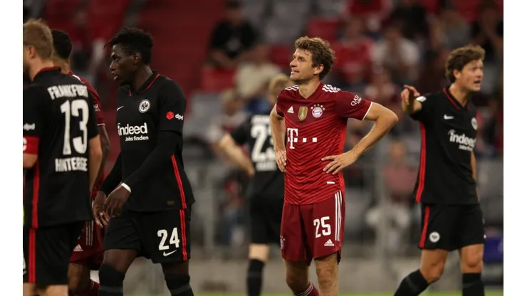 Müller não escondeu a insatisfação com a primeira derrota da equipe | Crédito: Getty Images